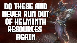 Do These Methods and You'll Never Run Out of Helminth Resources Again! | Warframe: Heart of Deimos