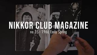 Nikkor Club Magazine no 35 - 1966 Early Spring