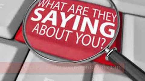 How do i Remove Defamation from Internet, online, web, google