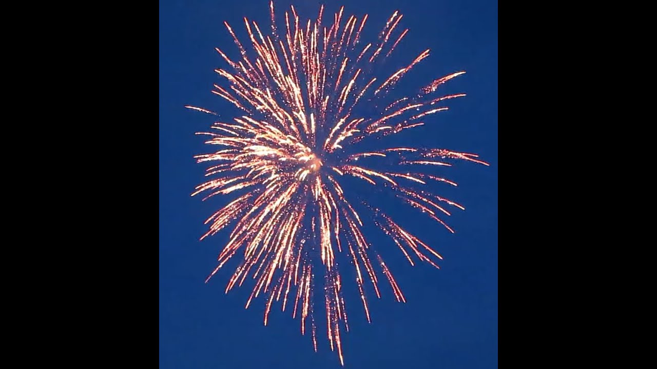 6INCH brocade crown Canister shell China fireworks factory - YouTube