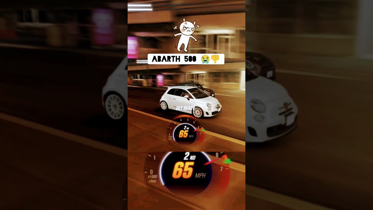 Abarth 500 worst car in csr2 