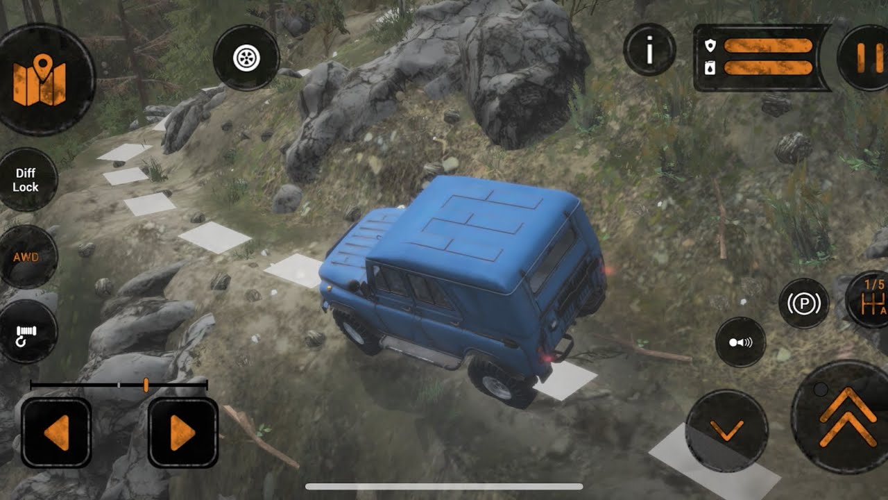 ❗️Danger Road | MudRunner Mobile | iPhone 📱 12 Gameplay 