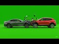 Green Screen Car Crash HD Stock Footage Two Cars Head On Collision 