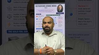 Rutherford's Atomic Model in 60 Sec ⚛️ | Physics Shorts Explained by Mangesh