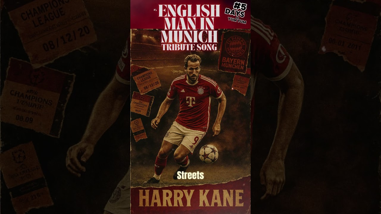 &ldquo;Englishman in Munich&rdquo; A Harry Kane Bayern Munich Tribute Song