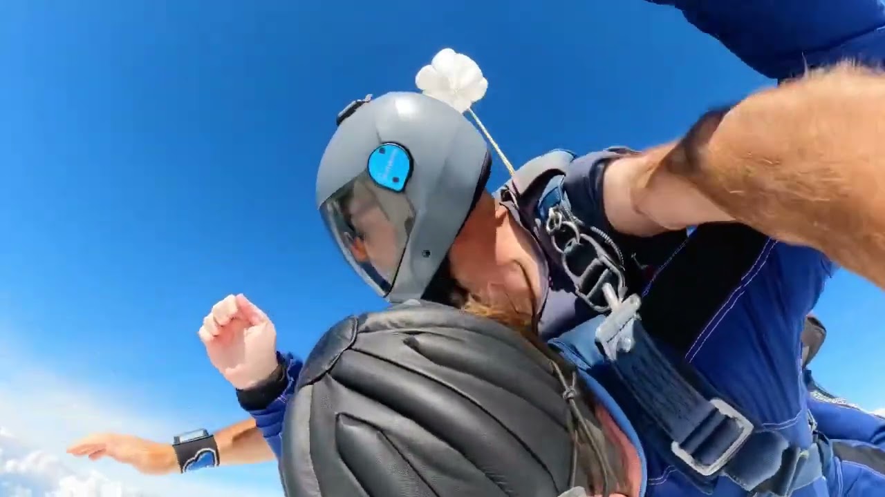 Skydiving from 10,000 feet￼