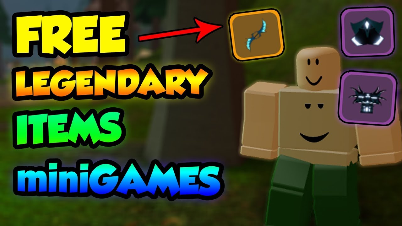 Free Legendary Items Minigames Giveaway Roblox Dungeon Quest Youtube - free legendary minigame giveaway roblox dungeon quest