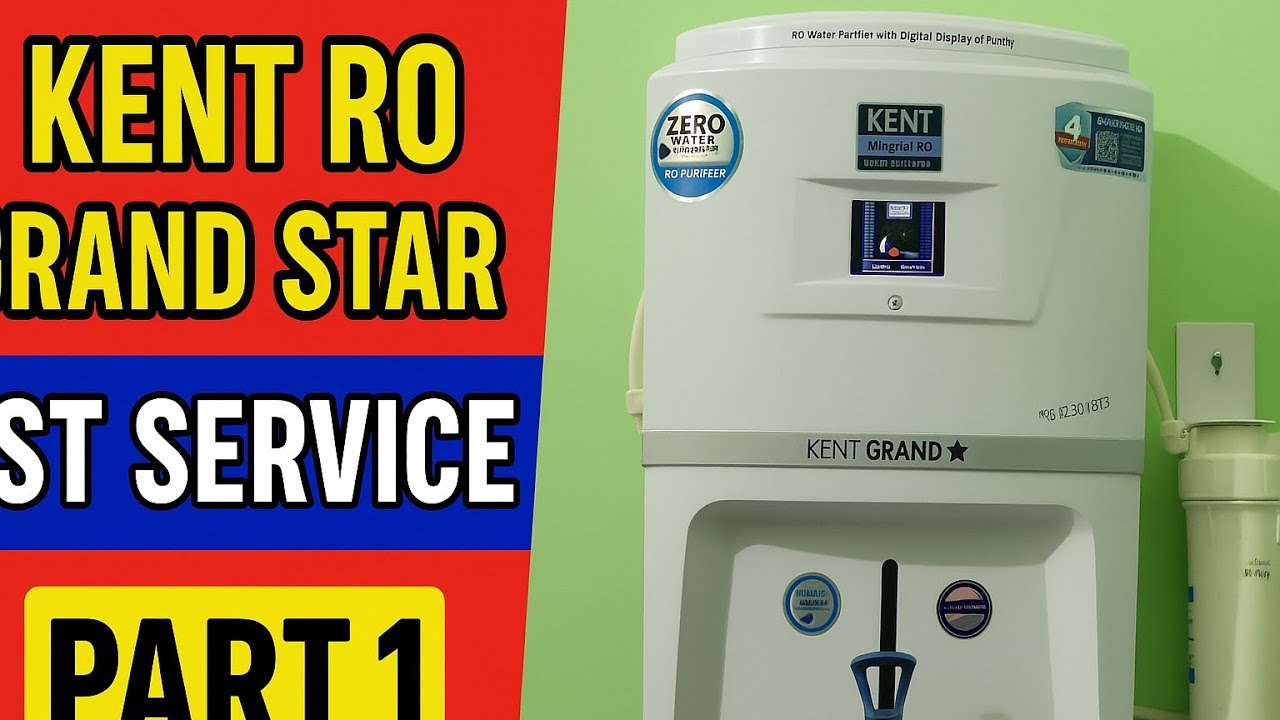 Kent RO Grand Star 1st Service | Step-by-Step Process | Haldwani Uttarakhand | Part 1