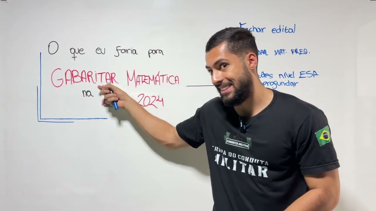 O que eu faria para gabaritar matemática na ESA
