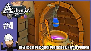 Alchemist Simulator #4 - New Room Unlocked, Upgrades & Harder Potions