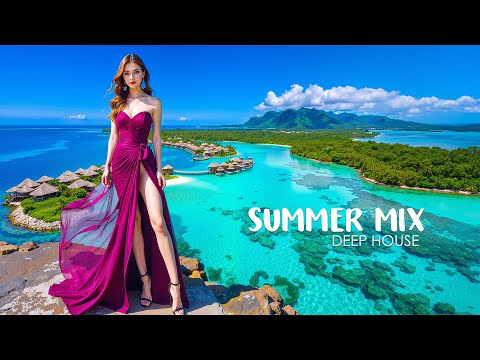Active and Happy Work Music - Upbeat Music for Shops and Cafes | Deep House Mix 2025