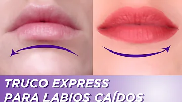 ¿Cómo se arreglan las comisuras de los labios caídas?