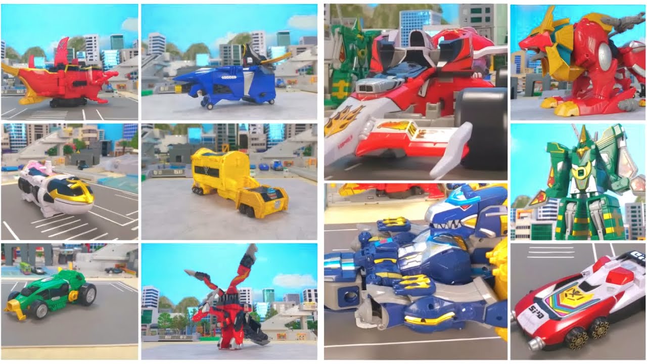 All Dx Gokaiger Gattai Stop Motion ゴーカイジャー ( Compilationtion Ver)