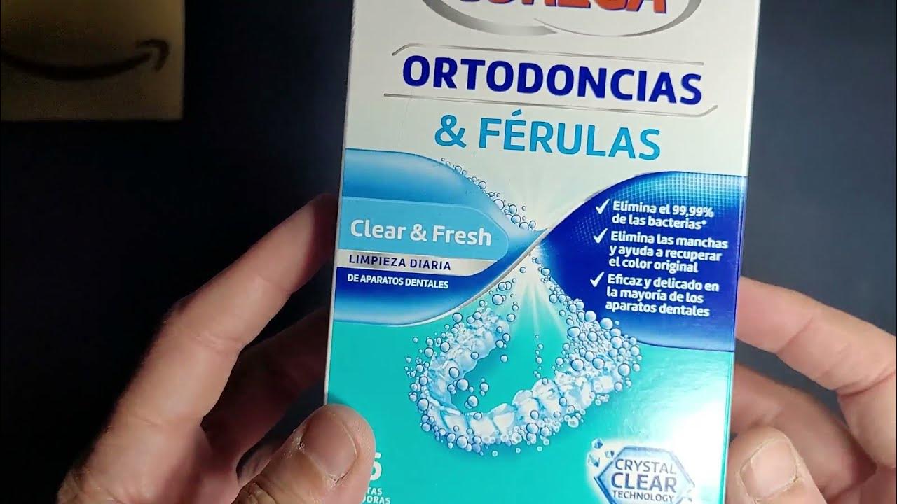 Corega Tabletas Limpiadoras para Férula Dental y Ortodoncia