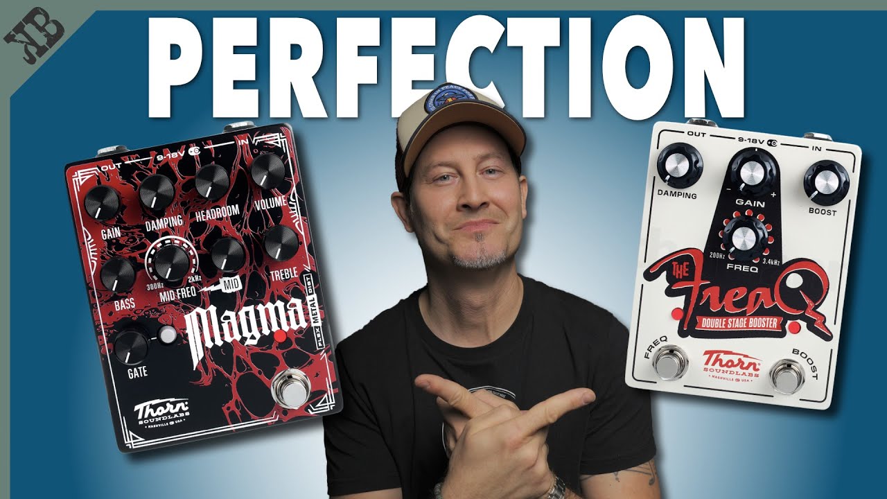 Fantastic high-gain distortion & dual boost | Thorn Soundlabs Magma ...