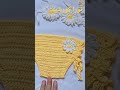 طقم بيكيني اطفال Crochet Crochetbikini Crochettutorial 