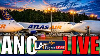 🔴LIVE 🌅SUNSET SHOW IN ANCHORAGE | JULY 28, 2026 | ANC PLANE SPOTTING
