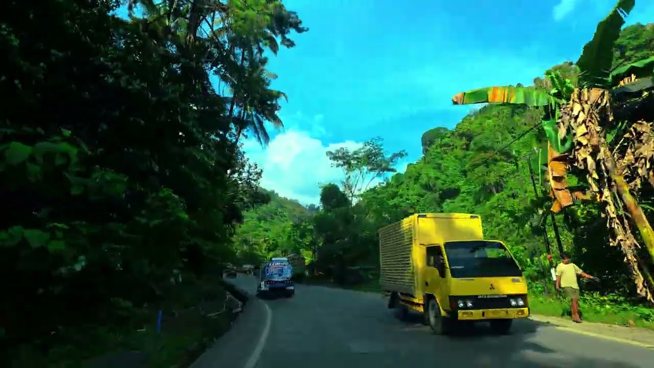 Relaxing Mountain Drive at Sunset | Serene Road Trip Through the Hills