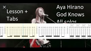 Aya Hirano, God Knows Free Tabs