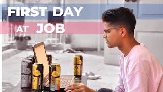 MY FIRST DAY AT JOB JUST AFTER IIT