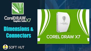 Corel Draw X7 Complete Course - Tutorial # 11 - Dimensions and Connectors screenshot 5