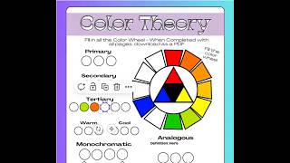 Color Theory Directions - Canva Template