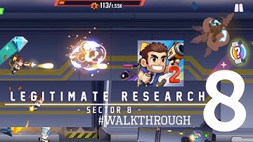 Jetpack Joyride 2 : Legitimate Research SECTOR 8 #walkthrough #applearcade version  @appsunveiled