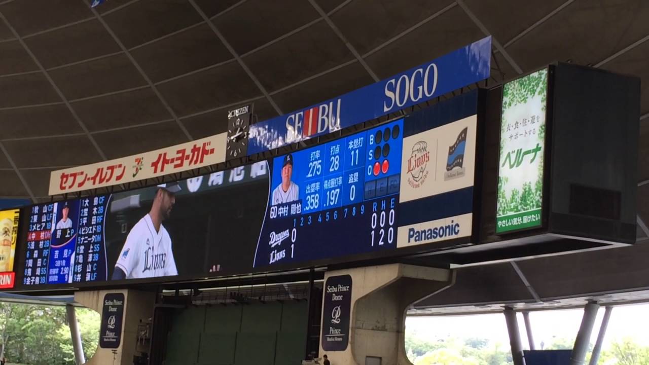 埼玉西武ライオンズ 中村剛也 打席登場曲 ムカイカゼ Home Made 家族 Youtube