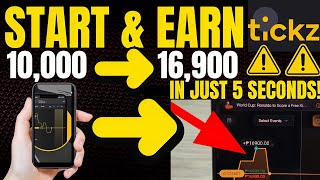 PAANO MAG SIMULA AT MATUTO SA TICKZ MOBILE TRADING APP ! | TICKZ TUTORIAL FOR BEGINNERS !
