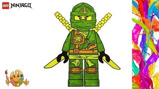 Coloring LEGO NINJAGO: Lloyd | Coloring pages | Coloring book