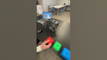 UGOT Robot - Coding AI Vision to recognize different coloured blocks
