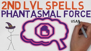 2nd Level Spell #57: Phantasmal Force (DnD 5E Spell)