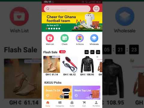 How to order on the KIKUU online shoping app