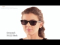 Budget wayfarerstyle sunglasses for ladies  savannah s8122 black