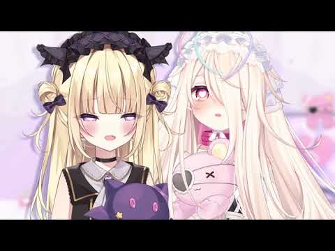 【月紫アリア/九楽ライ】わちゃわちゃするアリライ【Re:AcT】