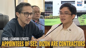 FULL - Cong. Leviste alleges Dizon