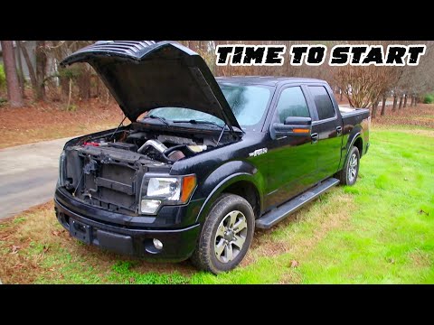THE COYOTE F150 IS ABOUT TO GET THIS WORK!! NEW ENGINE AND MORE UNDERWAY
