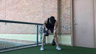 Kettlebell Alternating Bent Over Rows