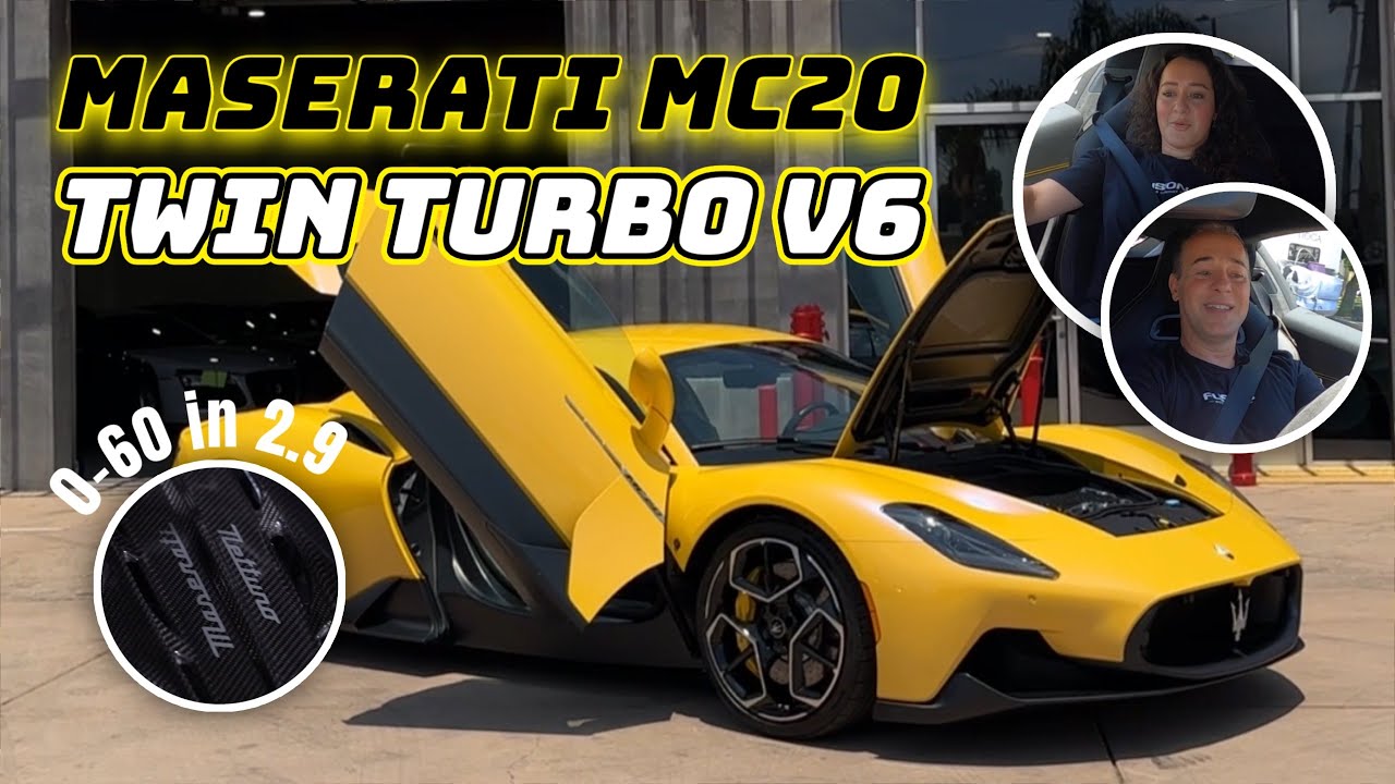 Maserati MC20 Twin Turbo V6 | 0-60 in 2.9 seconds! | Fusion Motor