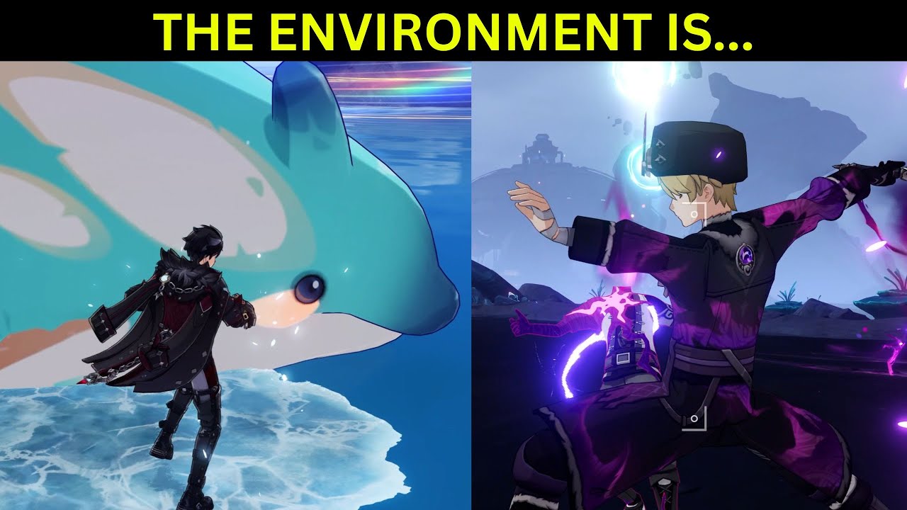 Bro... I really like Nod Krai's Environment (Genshin Impact)