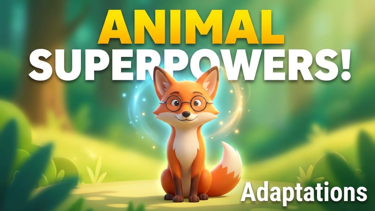 Адаптация животных 🐾 Хитрые способы выживания животных | Наука для 4-5 классов