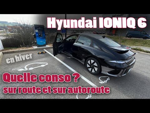 Hyundai IONIQ 6 : quelle conso en hiver ? Le test !
