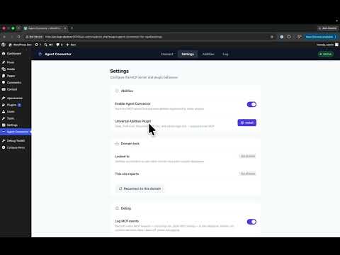 How To Connect WordPress to OpenAI Codex CLI with Agent Connector