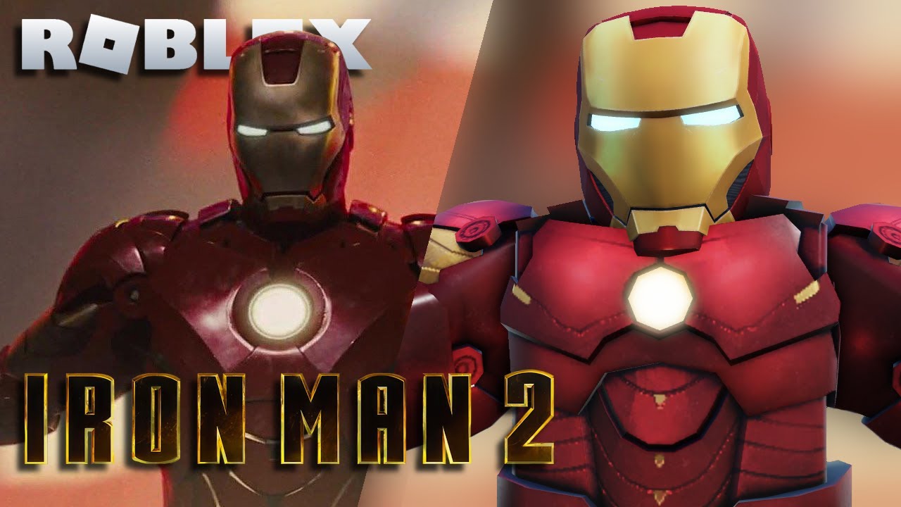 ROBLOX | Iron Man (Mark 4 Iron Man 2) Avatar Tutorial - YouTube