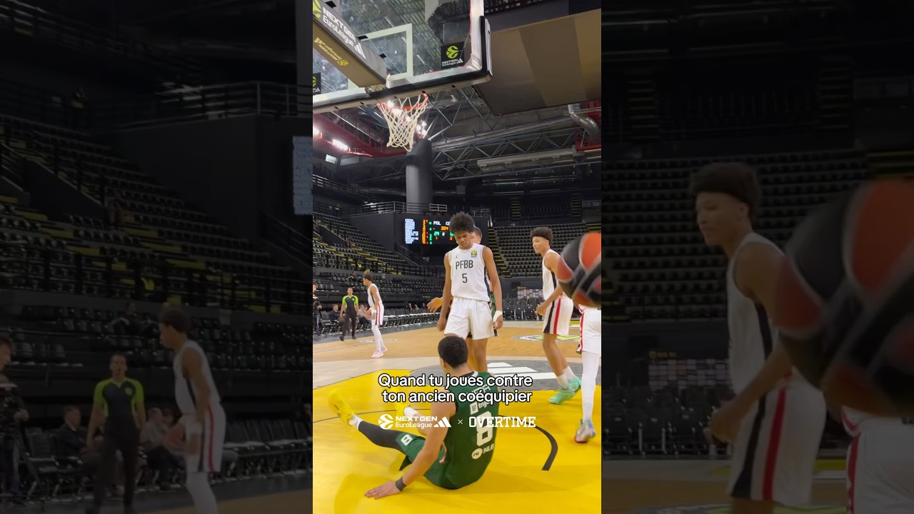 Ouais ça va en parler longtemps dans le groupe snap 🤣 #france #basketball #shorts