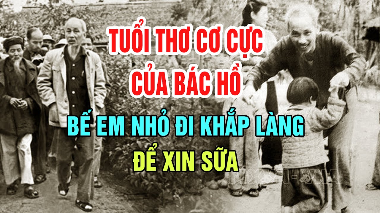 Gs Hoàng Chí Bảo BẬT KHÓC khi kể về Tuổi Thơ Cơ Cực Của Bác Hồ - Bế em nhỏ đi khắp làng để xin sữa