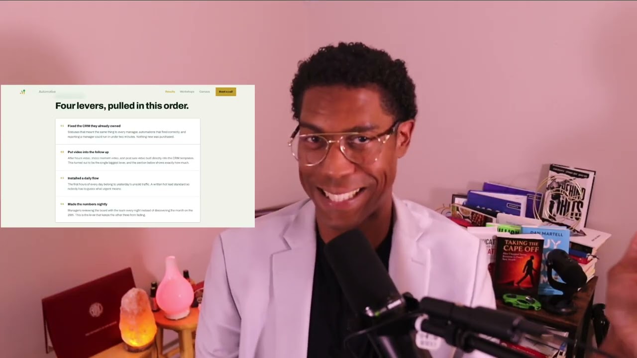 Durran Cage explaining the BC Kia result