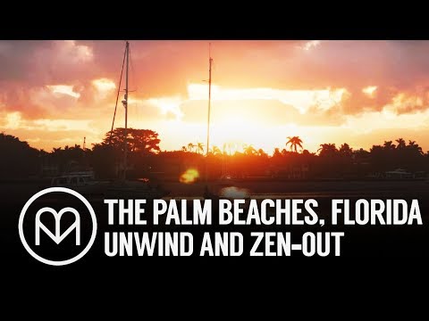 Video: The Palm Beaches, Florida: Odpočinout A Zen-out - Síť Matador
