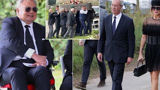 James Whale funeral: Nigel Farage, Eamonn Holmes and Matt Goss join mourners in saying goodbye