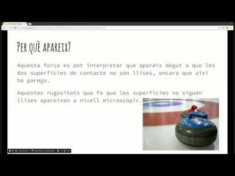 Vídeo: Com Es Pot Reduir La Força De Fregament?